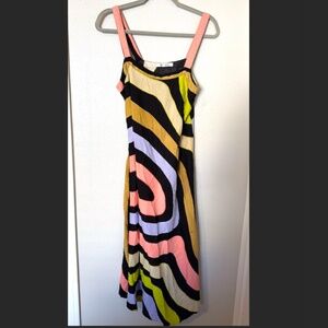 Rip Curl Colorful Swirl Midi Dress